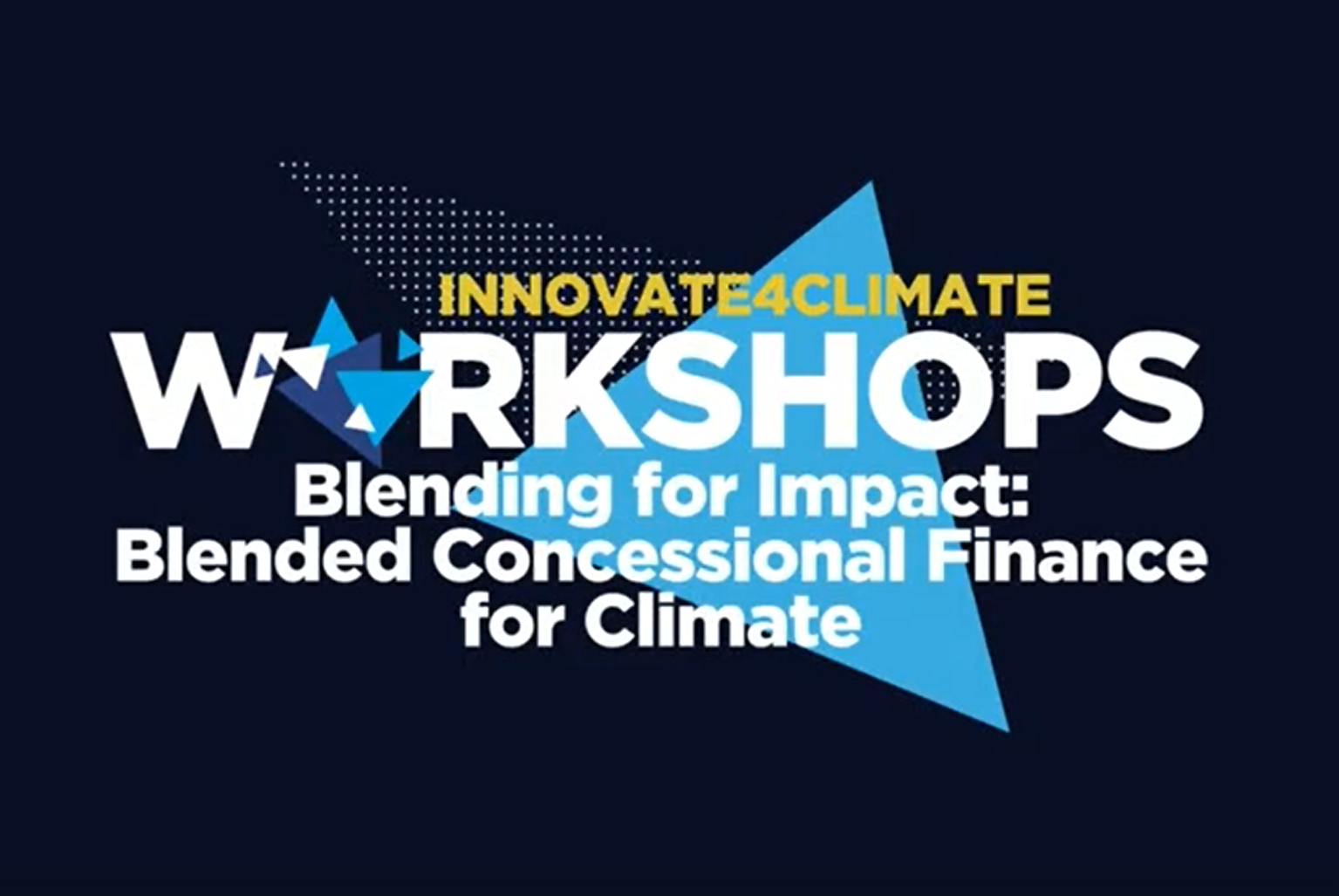 Blending for Impact: Blended Concessional Finance for Climate