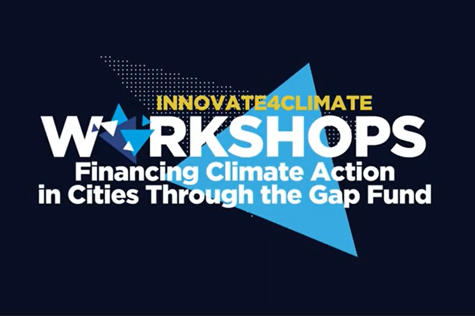 Financing Climate Action in Cities through the Gap Fund