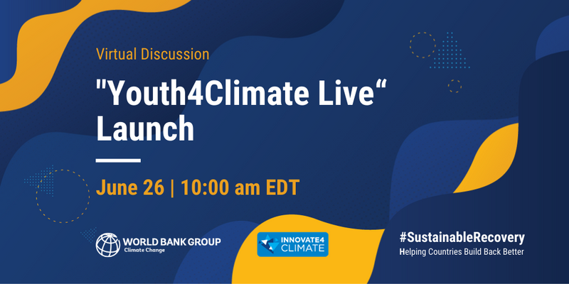 "Youth4Climate Live" Launch